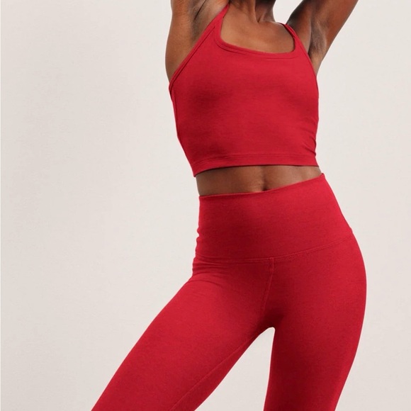 Beyond Yoga Pants - Beyond Yoga Vibrant Red Leggings